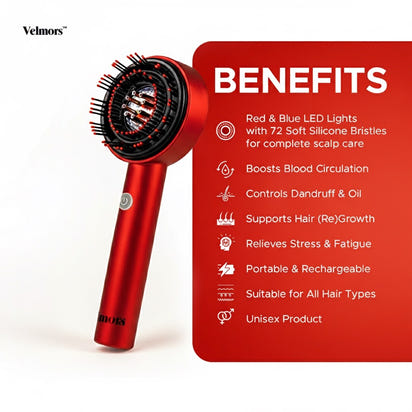 Velmors™ Red Light Therapy Hair Reviver Device