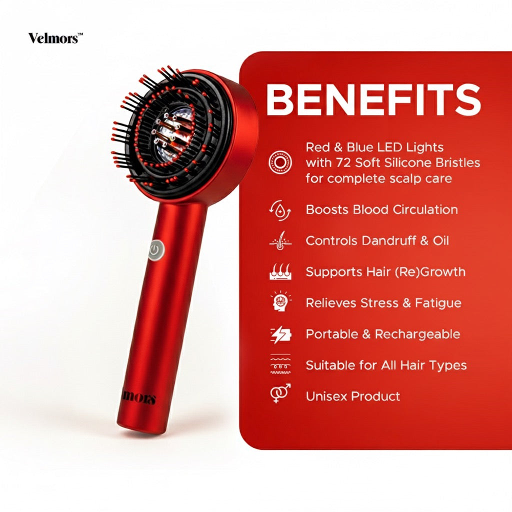Velmors™ Red Light Therapy Hair Reviver Device