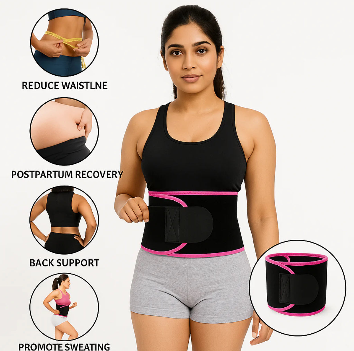 Velmors™ Sweat Slim belt