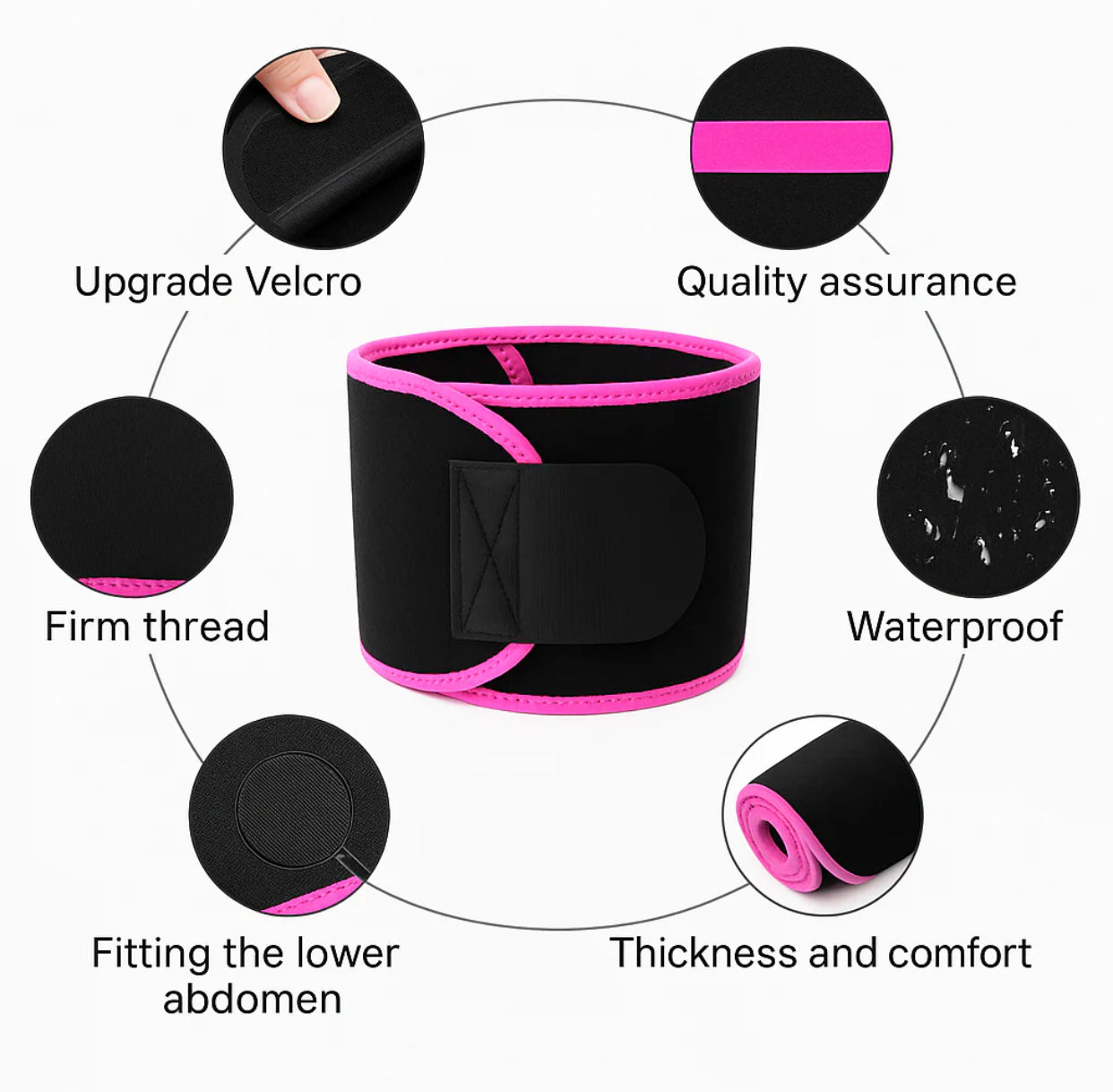 Velmors™ Sweat Slim belt