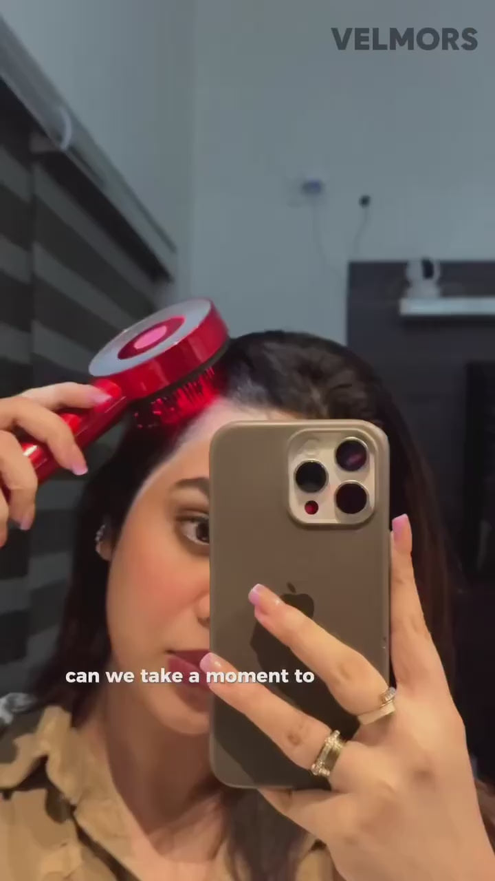 Velmors™ Red Light Therapy Hair Reviver Device video